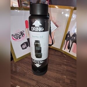 #0209 TYLT NWT 24oz Stainless Steel Tumbler w/5.0 Bluetooth Speaker (Removable)